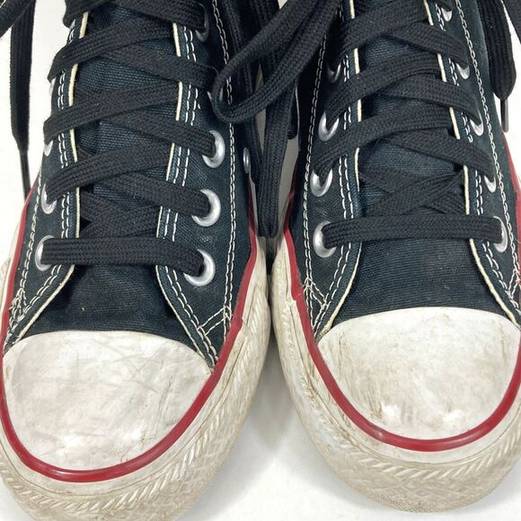 Converse Chuck Taylor All-Star -Women's Sz 7 -Lux Wedge -Black High Tops 547198F - Picture 5 of 12